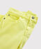 Pantaloni in serge bambino giallo CITRONEL