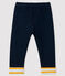 Pantalone in tubique bebè maschio blu SMOKING