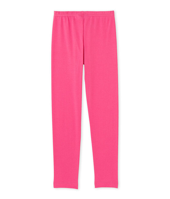 Legging bambina rosa Peony