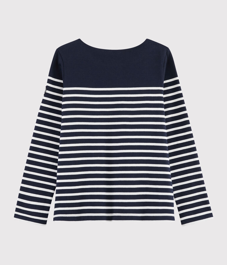 Marini&egrave;re iconica Donna blu SMOKING/bianco MARSHMALLOW