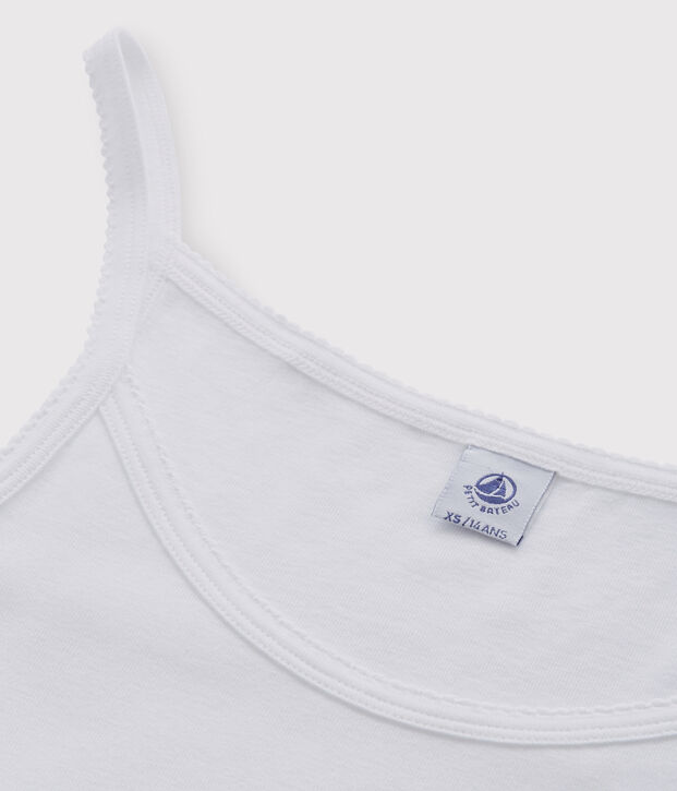 Abito con spalline Donna bianco