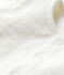 Cardigan bianco a stelle bebè in tubique trapuntato in cotone biologico bianco MARSHMALLOW