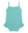Costume da bagno intero bebé femmina verde FLAG/bianco LAIT