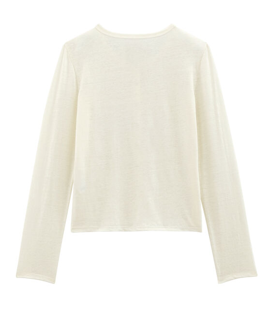 Cardigan donna bianco MARSHMALLOW