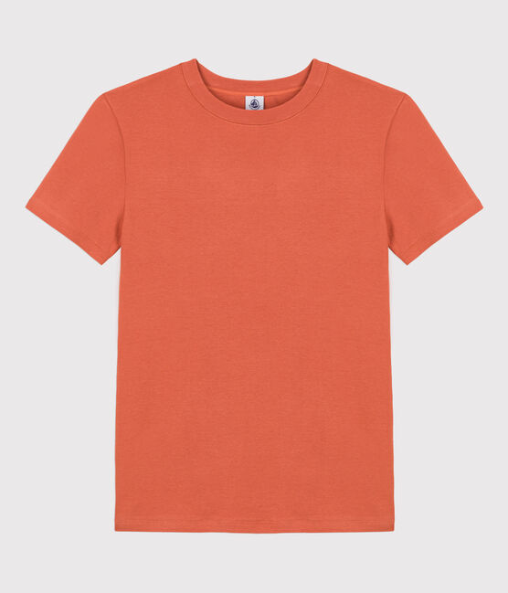 T-shirt L'ICONIQUE girocollo in cotone da donna rosa BRANDY
