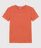 T-shirt L'ICONIQUE girocollo in cotone da donna rosa BRANDY