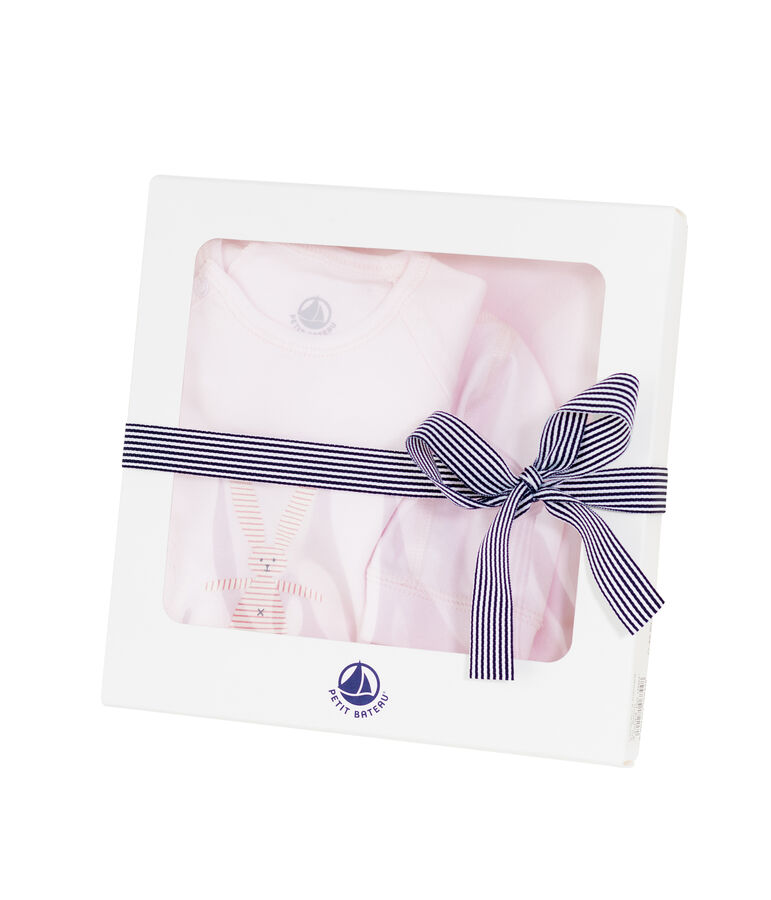 Cofanetto regalo 3 pezzi beb&egrave; unisex multicolore