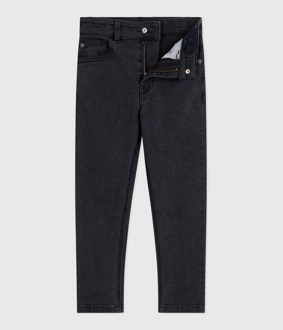 Pantaloni in denim bambino nero NOIR DELAVE