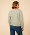 Maglia in tessuto felpato donna verde HERBIER