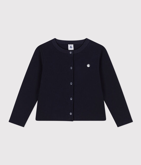 Cardigan in cotone bambino unisex blu SMOKING