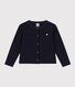 Cardigan in cotone bambino unisex