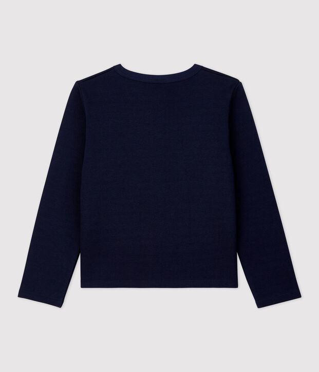 Cardigan in cotone bambina SMOKING