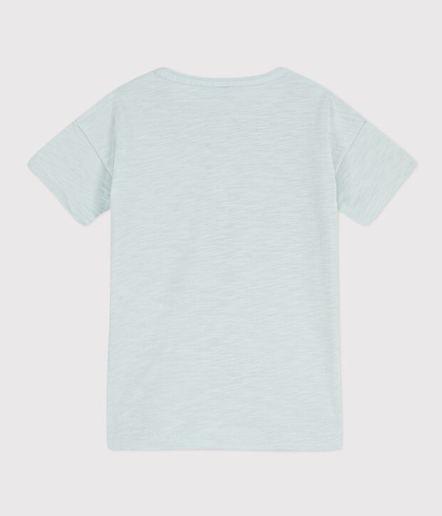 T-shirt  maniche corte in cotone bambino verde