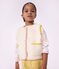 Gilet senza maniche in sherpa tinta unita bambino MILK