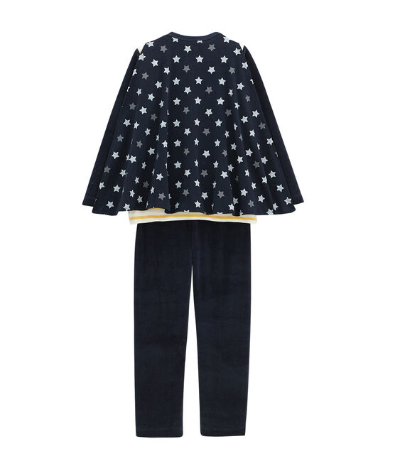 Pigiama per bambino blu SMOKING/bianco MULTICO