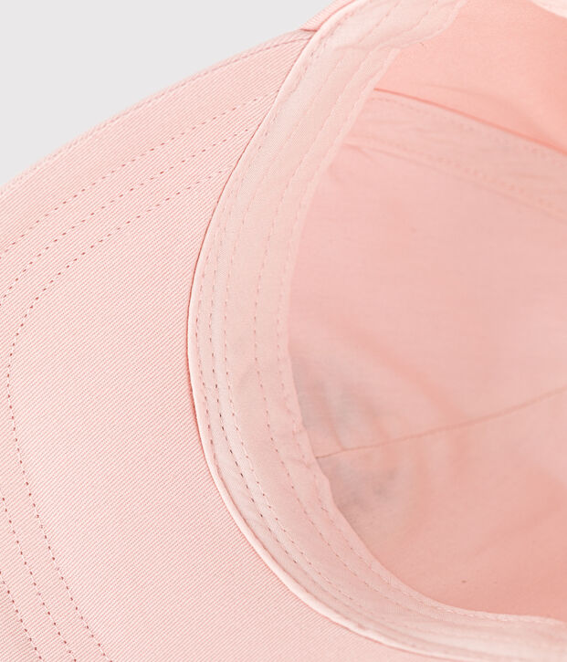 Cappellino in denim rosa bambina rosa