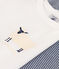 Confezione da 2 t-shirt a maniche lunghe millerighe bambino cotone variante 1