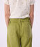 Pantaloni in cotone bambino verde