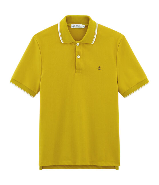Polo maniche corte uomo verde BAMBOO
