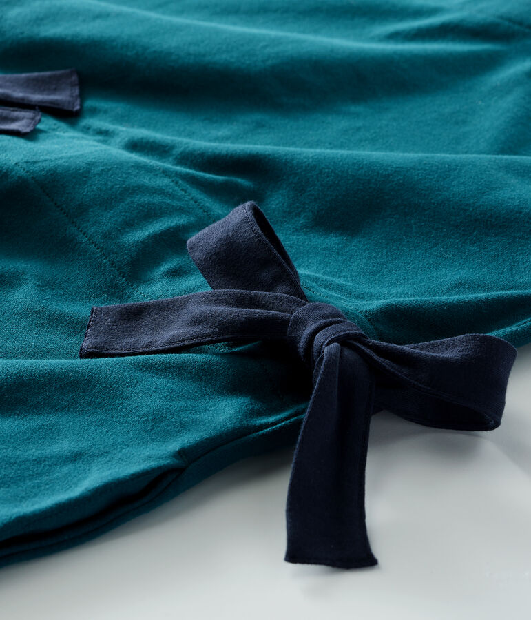 Abito maniche corte donna verde