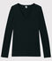 T-shirt scollo a V iconica Donna nero NOIR