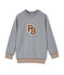 Felpa per bambino grigio SUBWAY CHINE