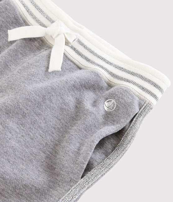 Pantaloni sportivi bambina grigio SUBWAY CHINE