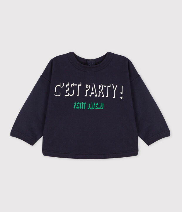 Felpa in cotone beb&egrave; SMOKING