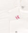 Pigiama in cotone motivo cuoricino bianco MARSHMALLOW