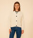 Cardigan a costa inglese in cotone donna