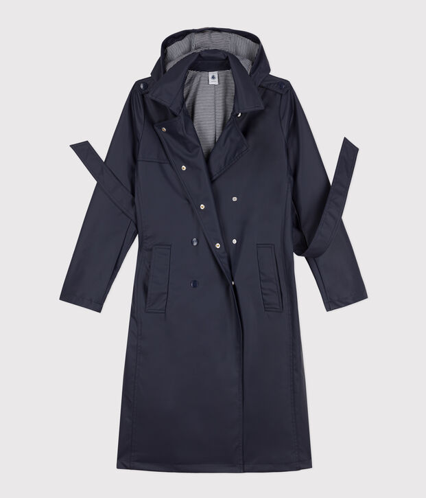 Trench con cappuccio donna SMOKING