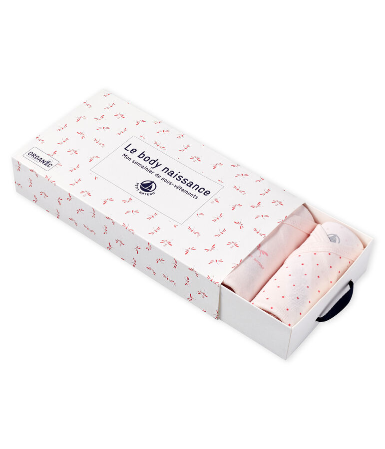 Confezione da 5 body nascita manica lunga beb&egrave; multicolore