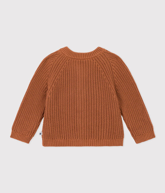 Cardigan in tricot di cotone bebè ALEZAN