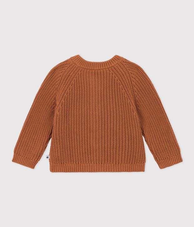 Cardigan in tricot di cotone beb&egrave; ALEZAN