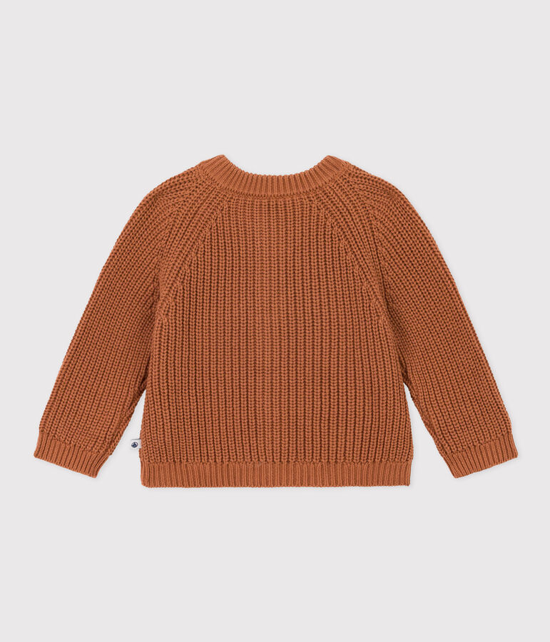 Cardigan in tricot di cotone beb&egrave; ALEZAN