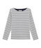 Marinière iconica donna beige COQUILLE/blu SMOKING