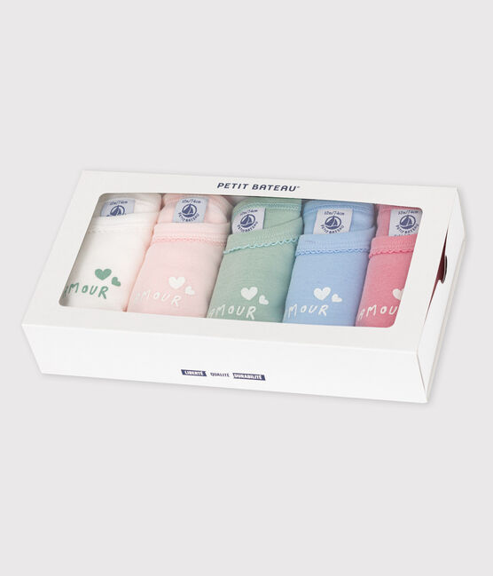 Confezione da 5 body manica corta in cotone variante 1