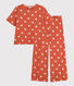 Pigiama cuore donna in cotone 