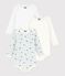 Set di body a maniche lunghe in cotone con volpe stampata neonato multicolore