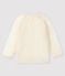 Cardigan in tricot bebè bianco MARSHMALLOW