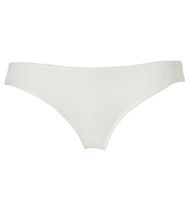 Culotte donna in cotone leggero bianco