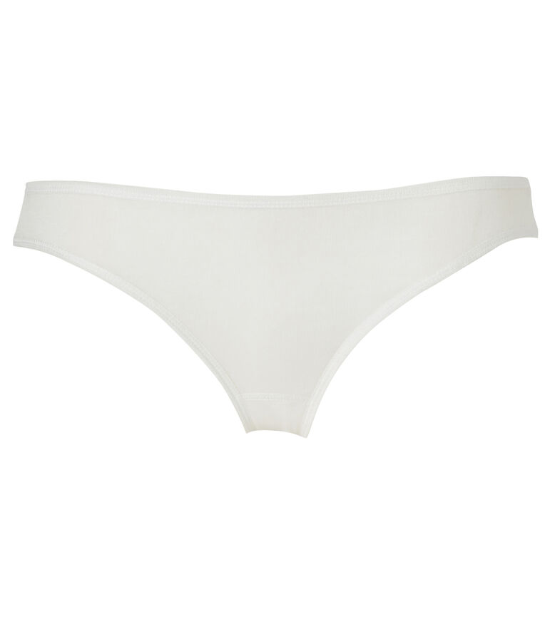 Culotte donna in cotone leggero bianco