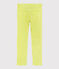 Pantaloni in serge bambino giallo CITRONEL