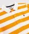 Polo manica corta in jersey bambino giallo TEHONI/bianco MARSHMALLOW
