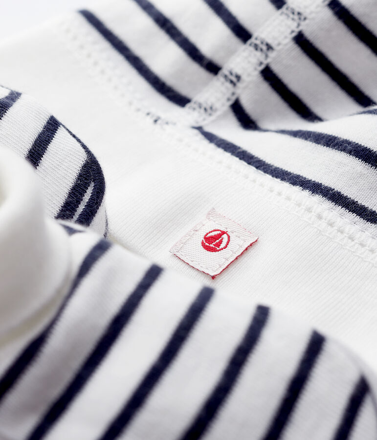 Confezione da 2 capi beb&egrave; marini&egrave;re in cotone biologico variante 1