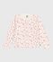 Cardigan in cotone con stampa bambina MILK/ MULTICO