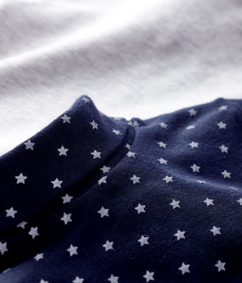 Confezione da 2 body lunghi beb&egrave; femmina multicolore