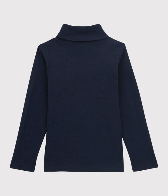 Sottogiacca in cotone bambina/bambino blu SMOKING