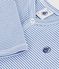 Pigiama in cotone millerighe neonato blu/bianco