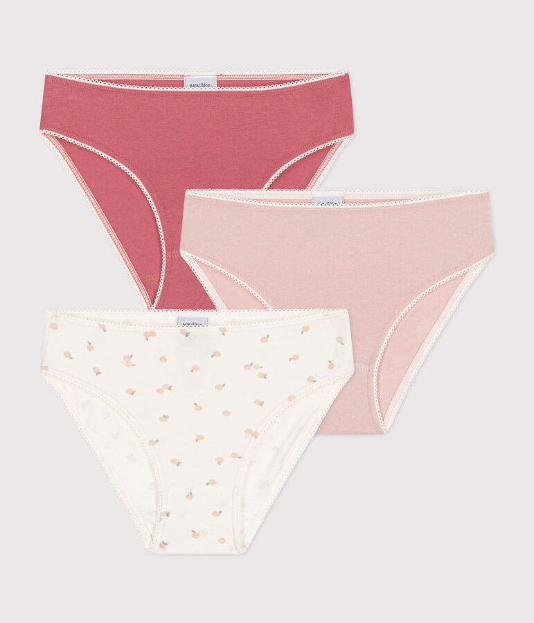 Set di 2 slip in cotone ed elastan bambino multicolore